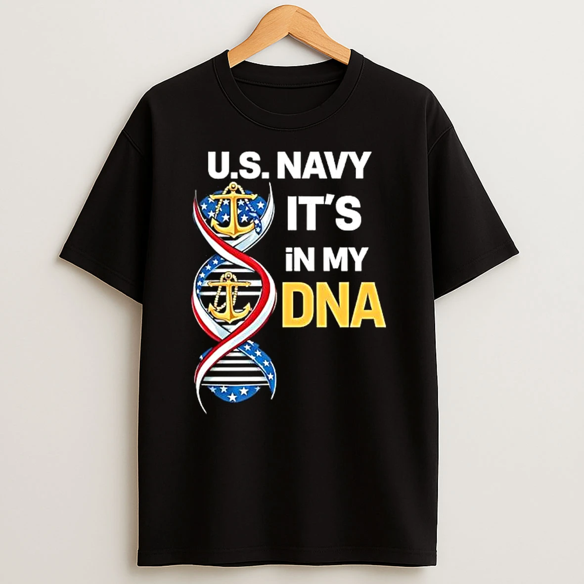 Us Navy Its In My Dna Patriotic Graphic T Shirt