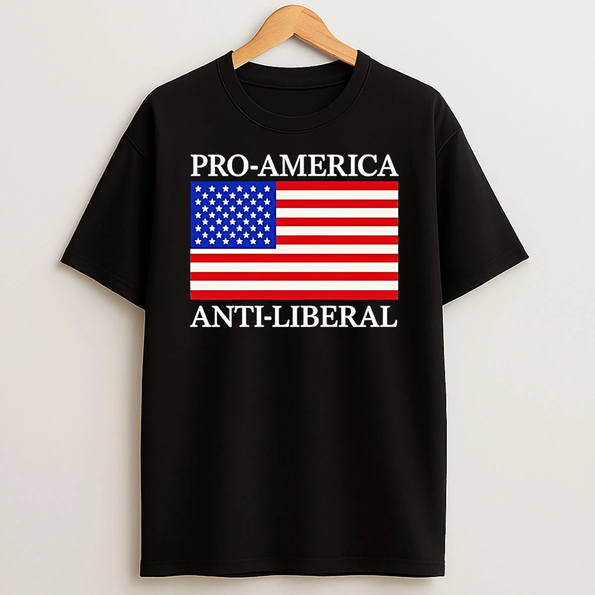 Us Flag Pro American Anti Liberal T Shirt