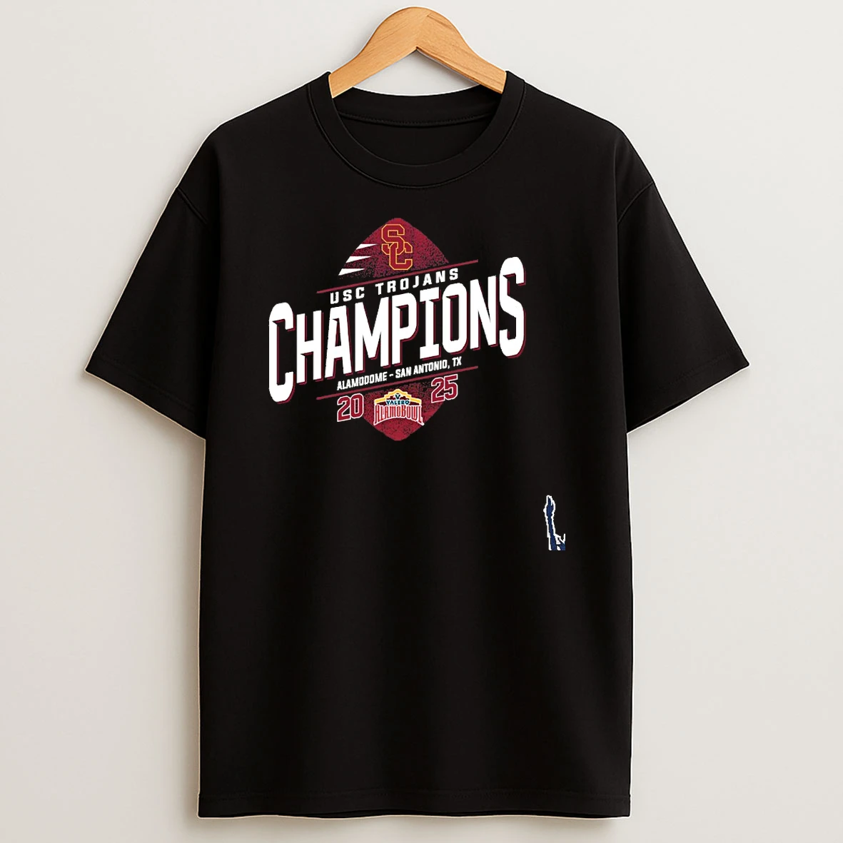 Usc Football 2025 Alamo Bowl Champions T Shirt