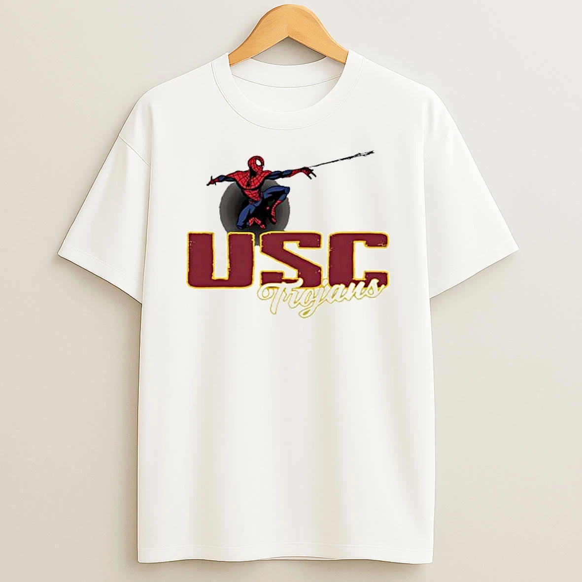 Usc Trojans X Marvel Spider Man T Shirt