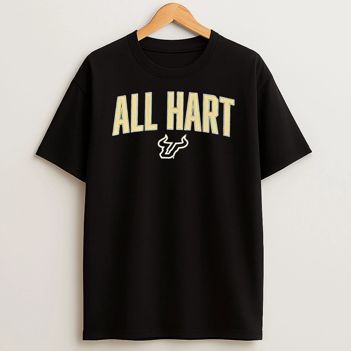 Usf Bulls Football All Hart T Shirt