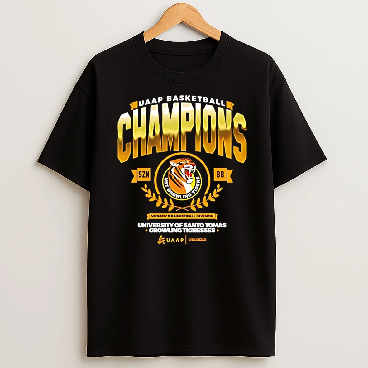 Ust Growling Tigers 2025 Uaap Basketball Champions T Shirt