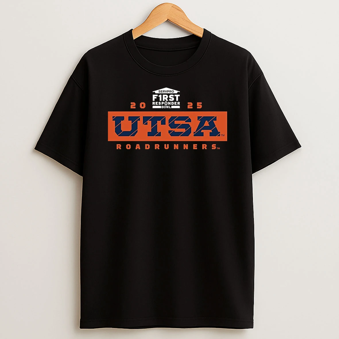 Utsa Roadrunners 2025 First Responder Bowl T Shirt