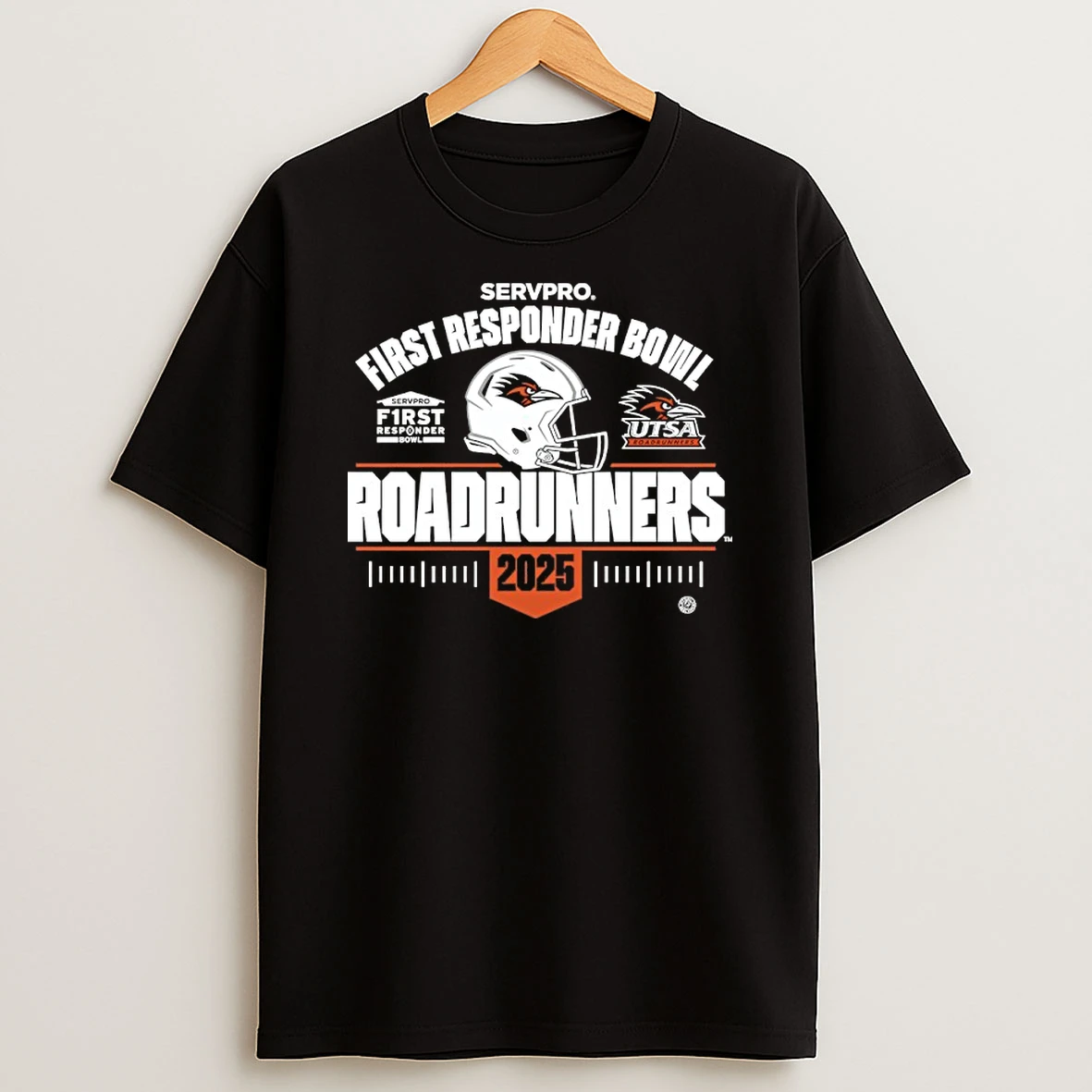 Utsa Roadrunners Roadrunners Servpro First Responder Bowl 2025 T Shirt