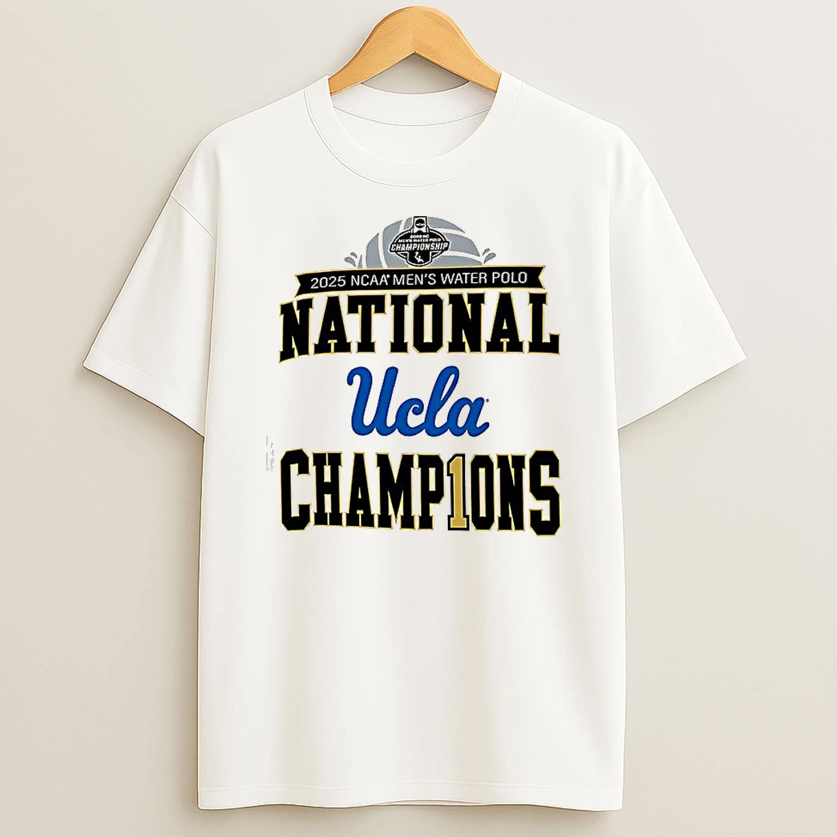 Ucla National Champions 2025 Ncaa Mens Water Polo T Shirt