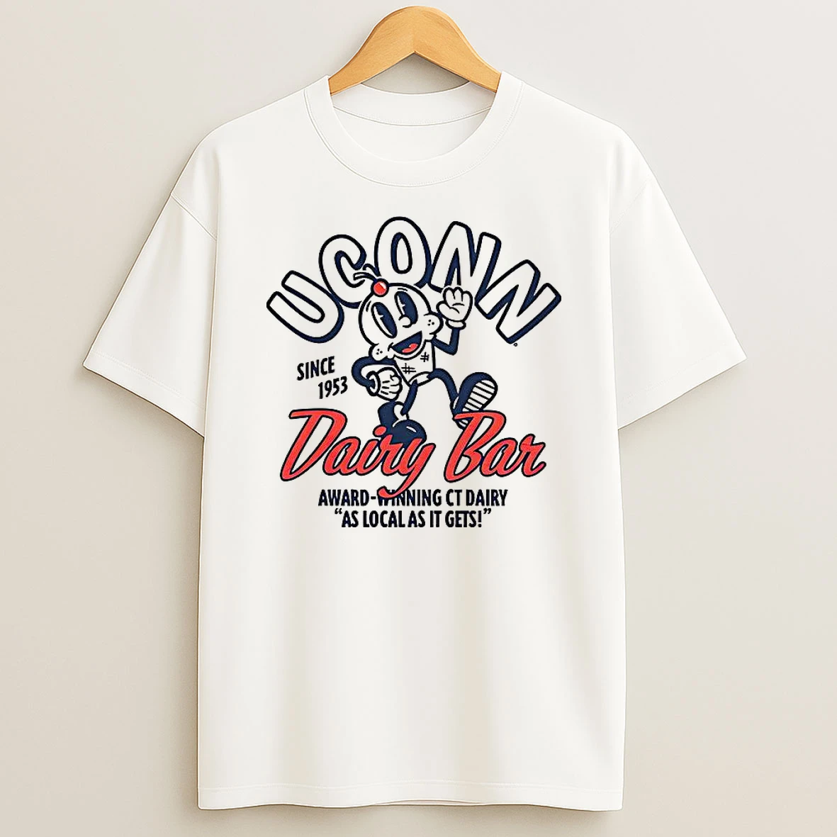 Uconn Dairy Bar Award Winning Cat Diary T Shirt