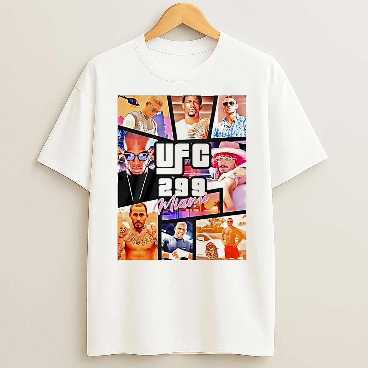 Ufc 299 Miami Gta T Shirt