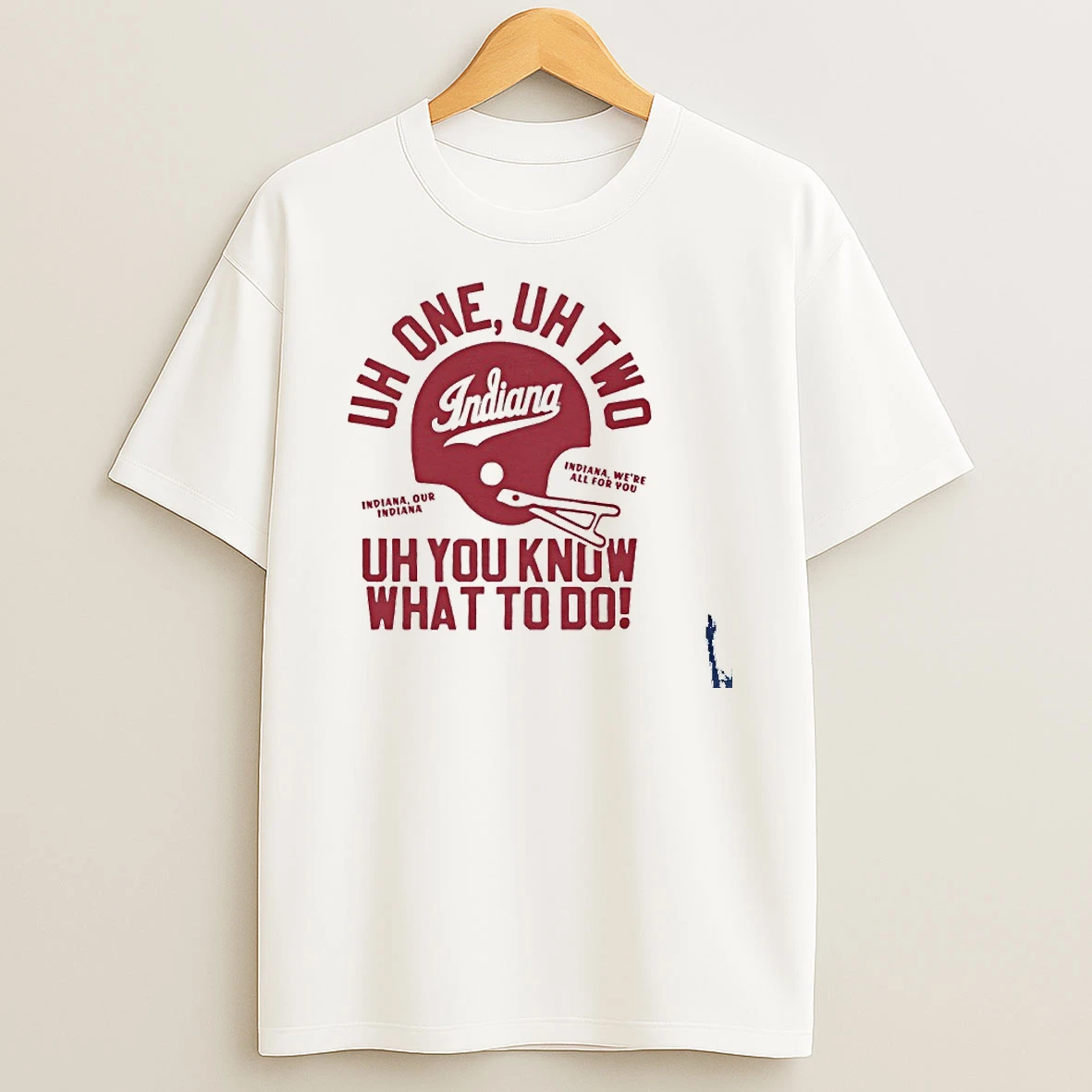 Uh One Uh Two Indiana Football T Shirt