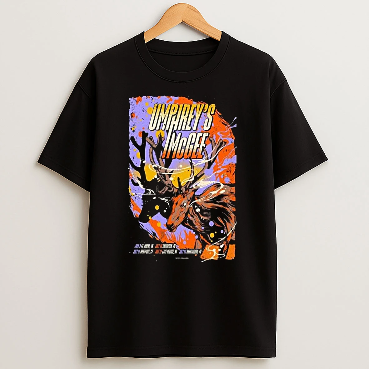 Umphreys Mcgee July 9 13 2026 Shows T Shirt