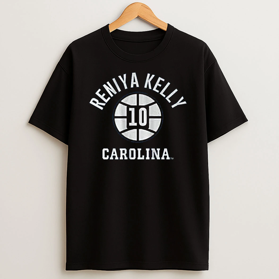 Unc Basketball Reniya Kelly Name Number Ball T Shirt