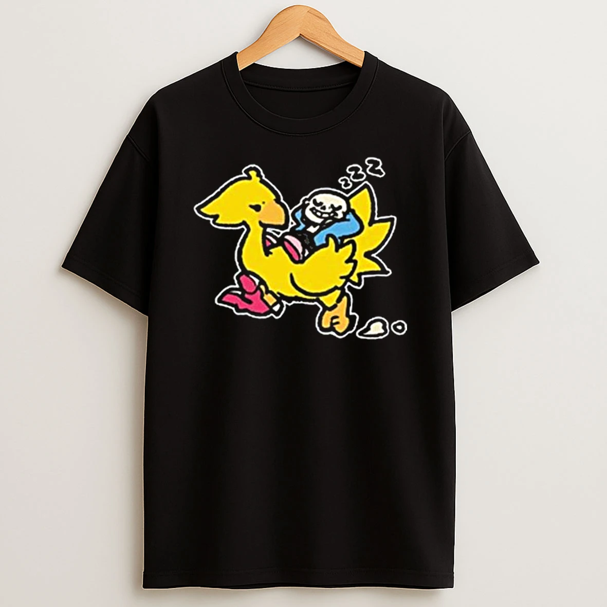 Undertale Sans And Chocobo T Shirt