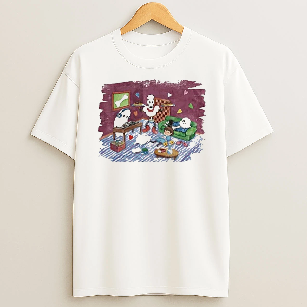 Undertale X Square Enix Chitei De Chill T Shirt