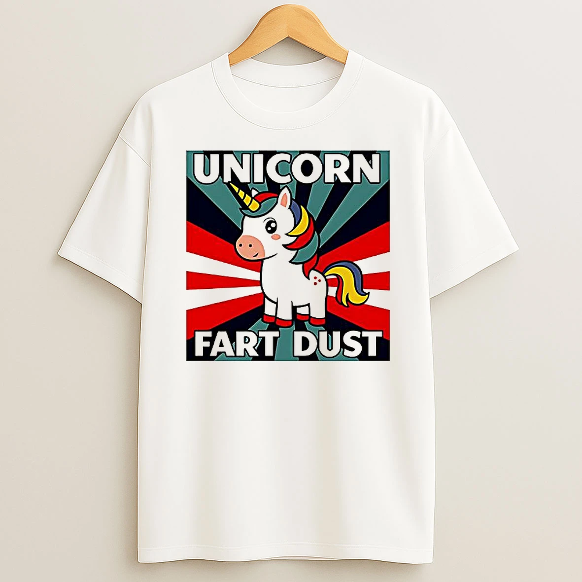 Unicorn Fart Dust Cartoon T Shirt