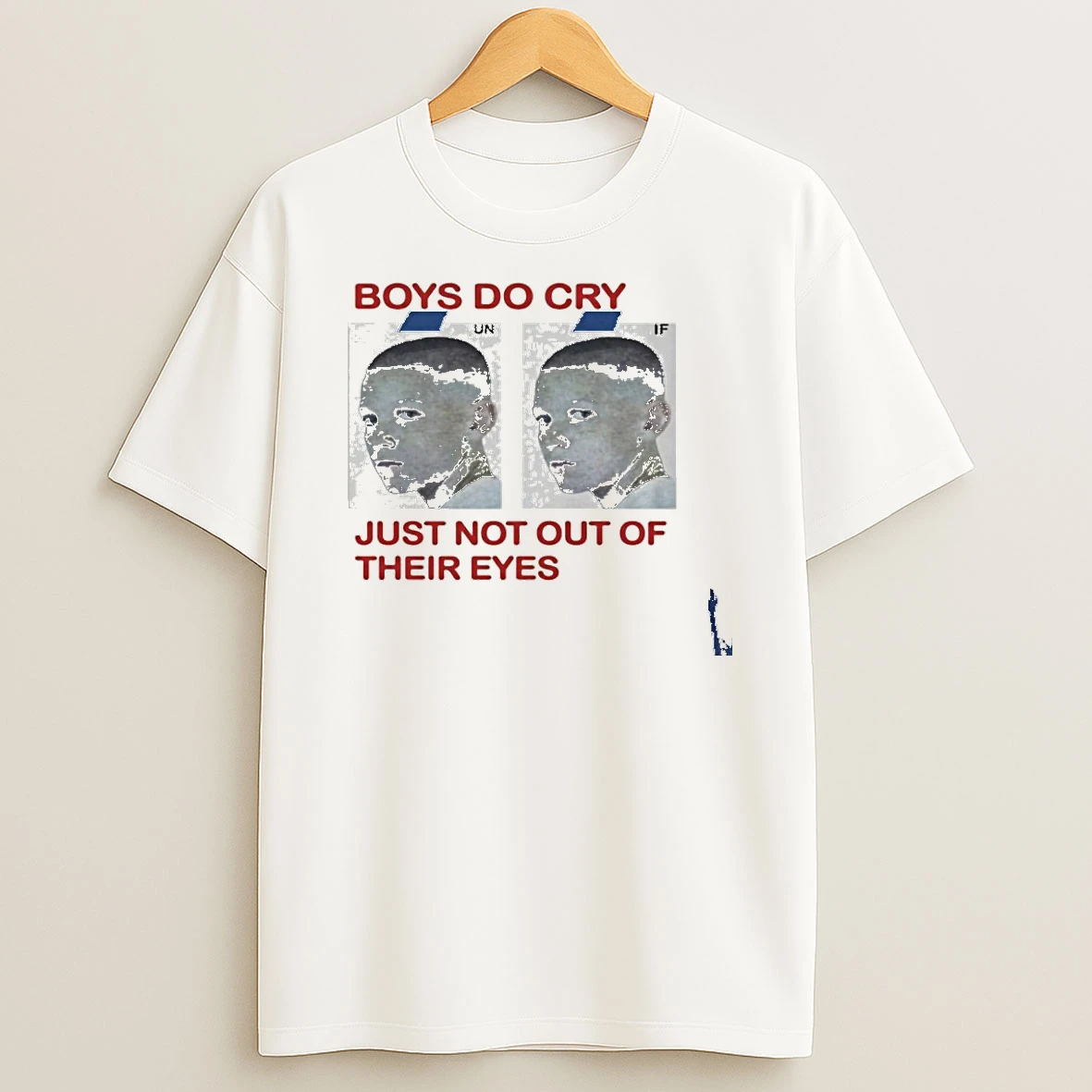 Unif Boys Do Cry Just Not Out Of Their Eyes Stranger Things T Shirt