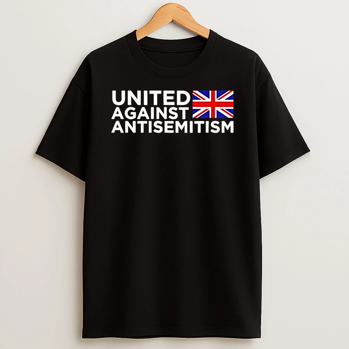 United Against Antisemitism Flag T Shirt
