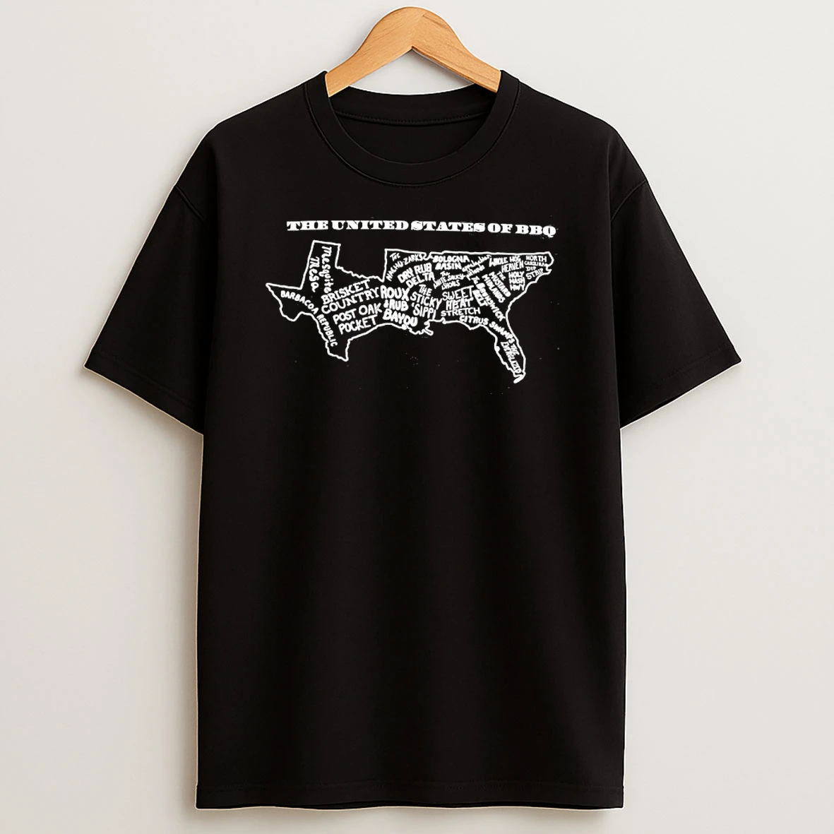 United States Of Bbq T Shirt
