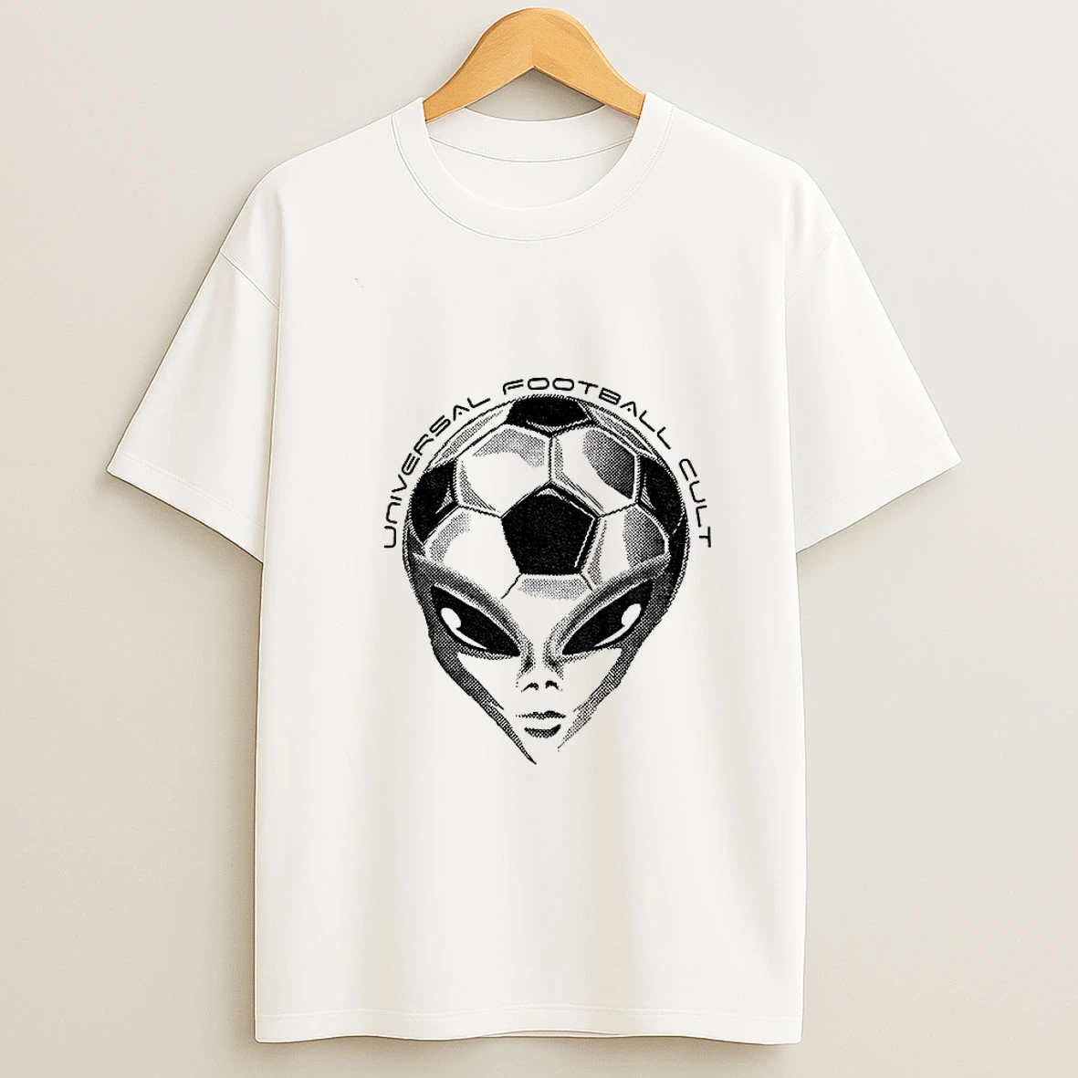 Universal Football Cult Alien Mashup T Shirt