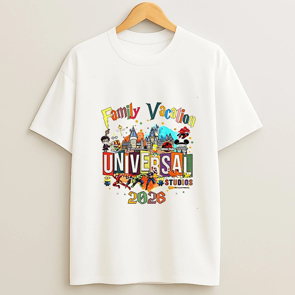 Universal Studios Family Vacation Group Trip 2026 T Shirt