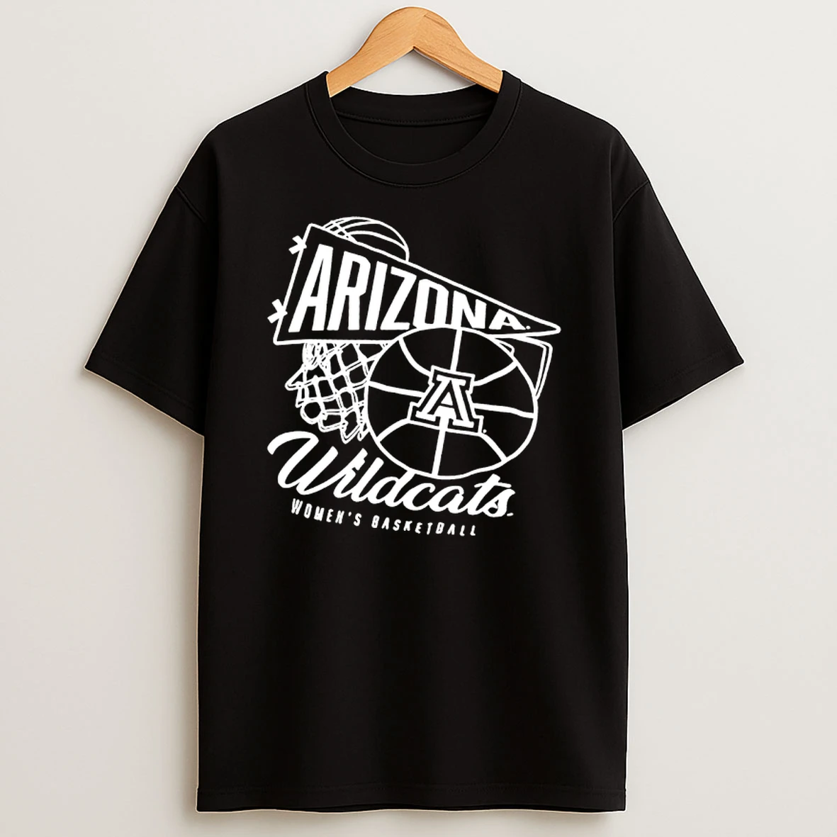 University Of Arizona Wildcats Womens Basketball Graphic T Shirt