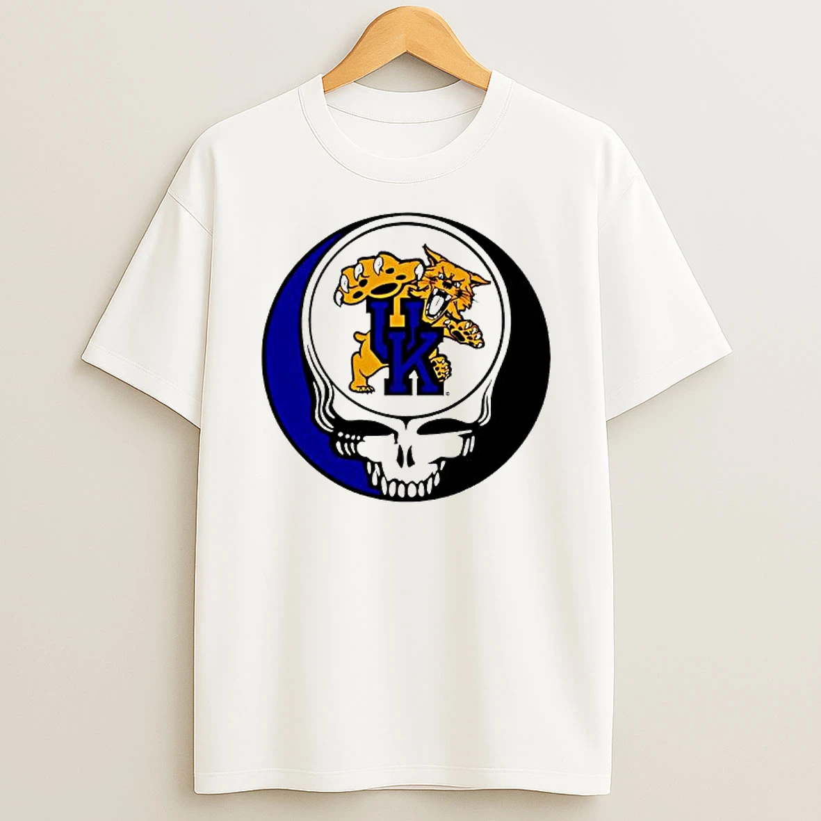 University Of Kentucky And The Grateful Dead Logo T Shirt
