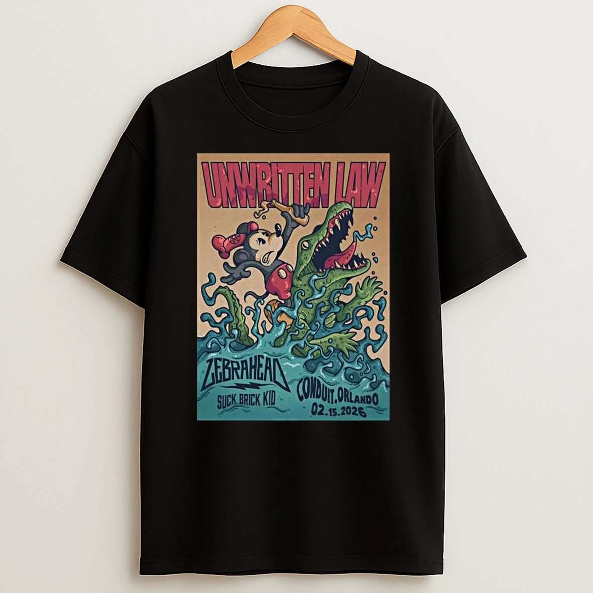 Unwritten Law In Winter Park Fl On Feb 15 2026 T Shirt