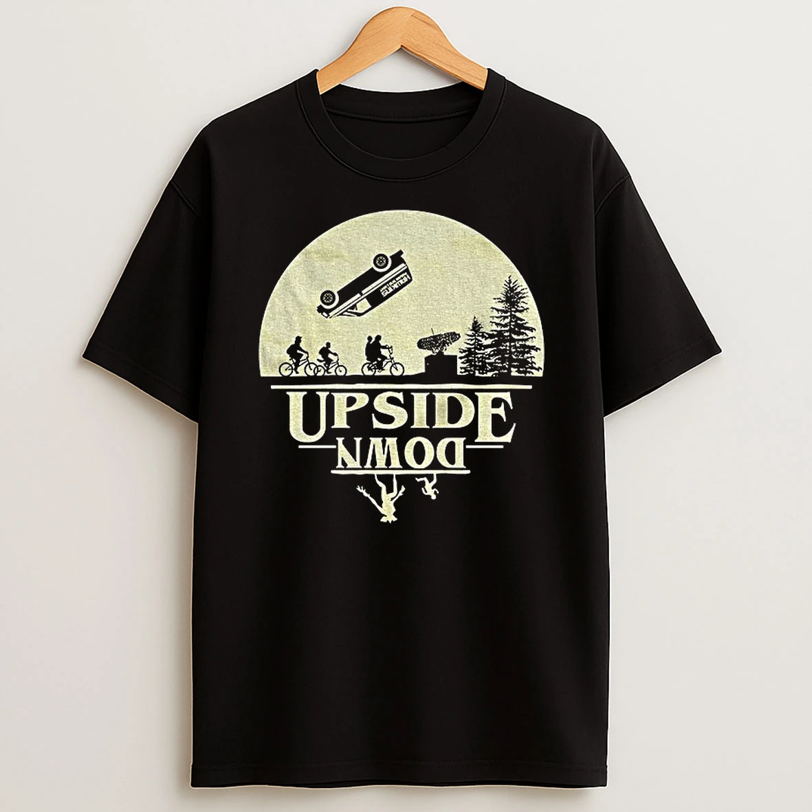 Upside Down Things Stranger Things Vintage T Shirt