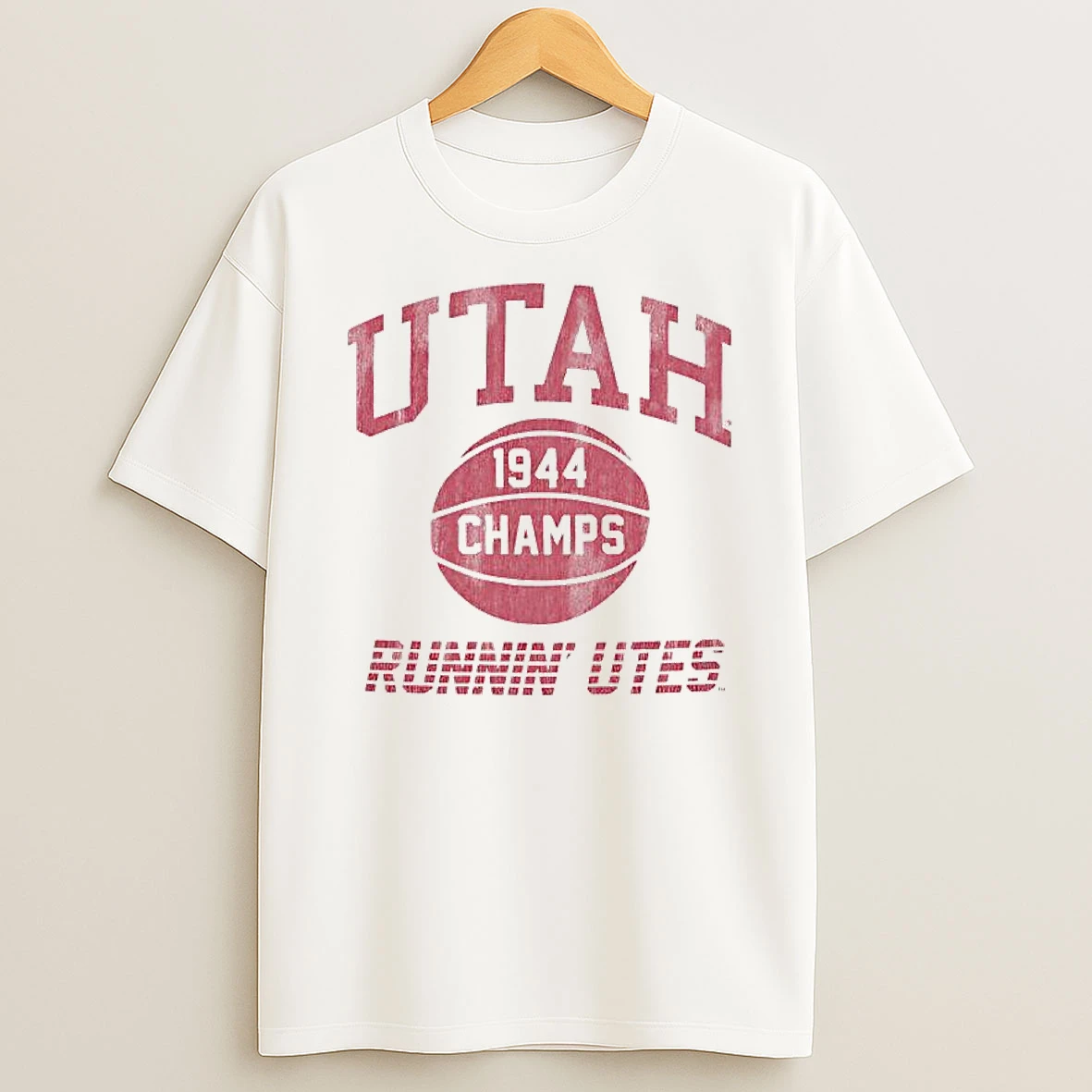 Utah 1944 Champs Runnin Utes T Shirt