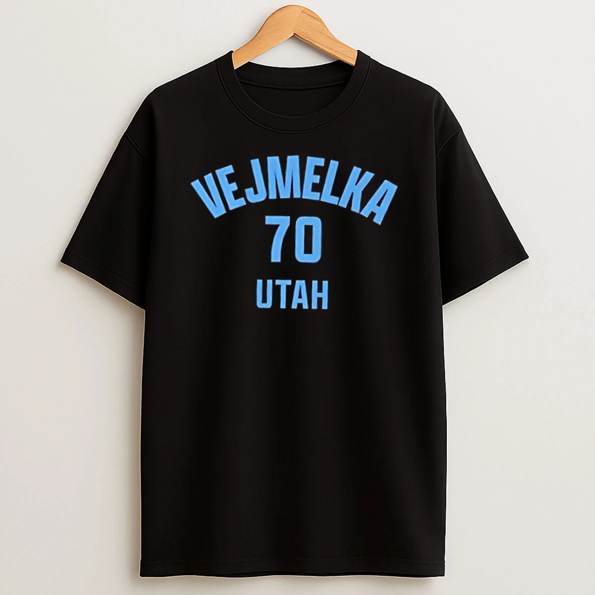 Utah Mammoth Karel Vejmelka Utah Name And Number 70 T Shirt