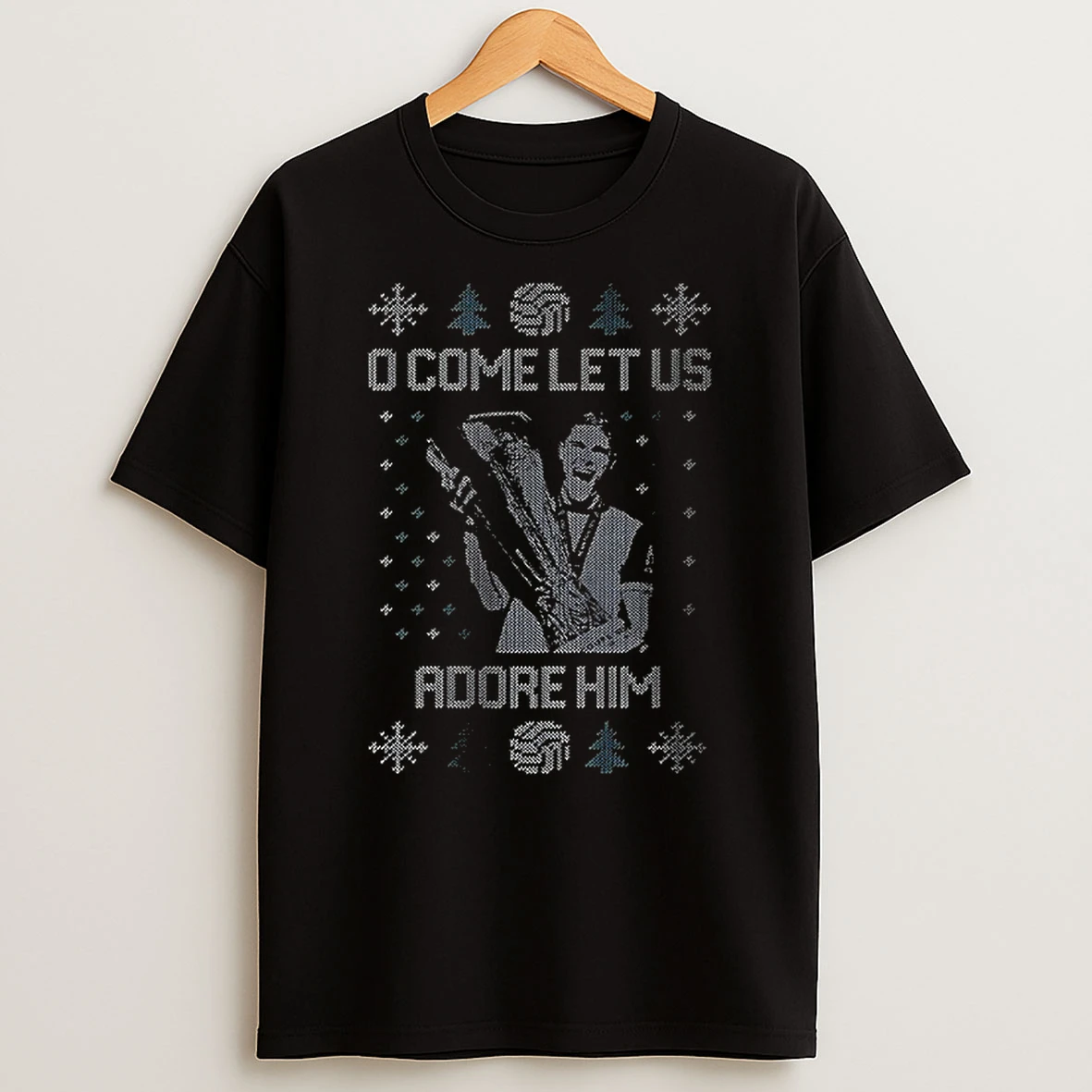 Van De Ven Tottenham Hotspur O Come Let Us Adore Him Merry Christmas T Shirt