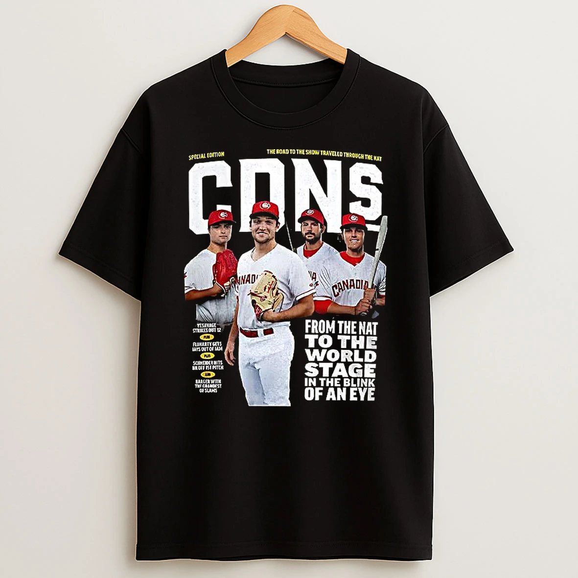 Vancouver Canadians From The Nat To The World Stage In The Blink Of An Eye T Shirt