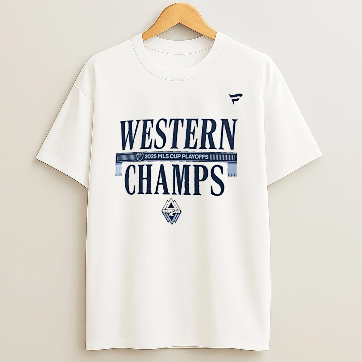 Vancouver Whitecaps Fc 2025 Mls Western Conference Champions Locker Room T Shirt