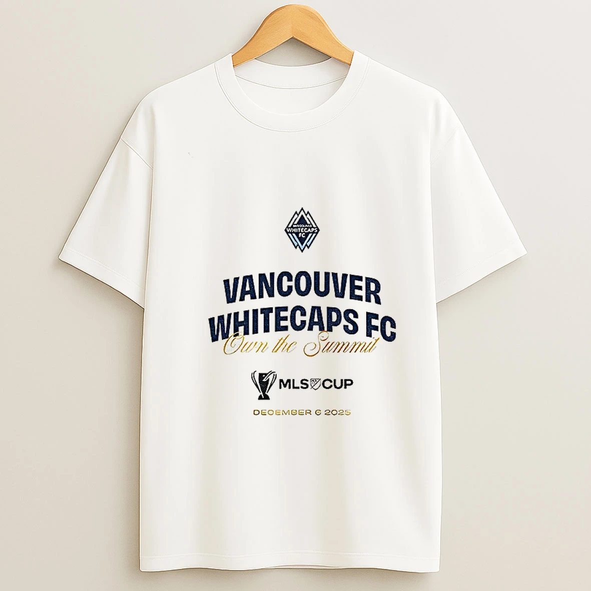 Vancouver Whitecaps Fc Western Conference Own The Summit Mls Cup T Shirt