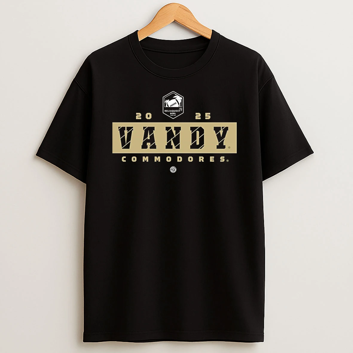 Vanderbilt Commodores 2025 Reliaquest Bowl T Shirt