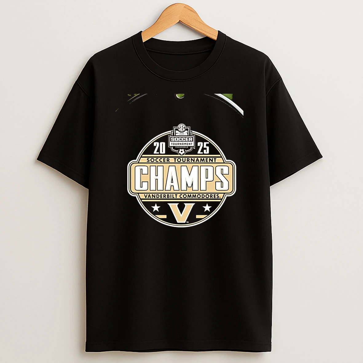 Vanderbilt Commodores Womens Soccer 2025 Sec Champions Chriast T Shirt