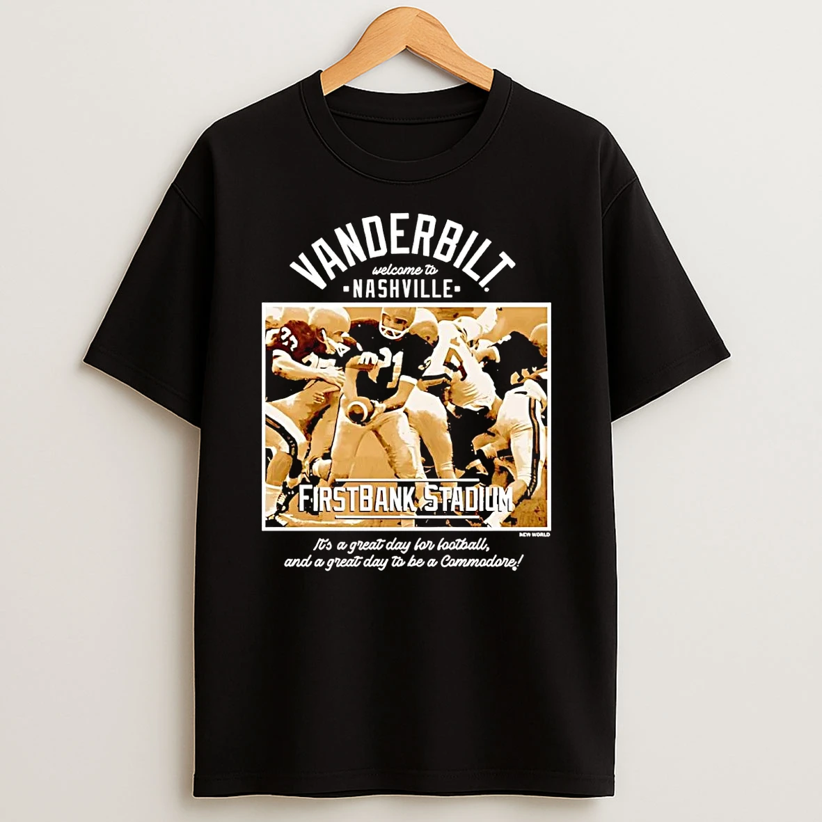 Vanderbilt Commodores Welcome To Nashville Firstbank Stadium T Shirt