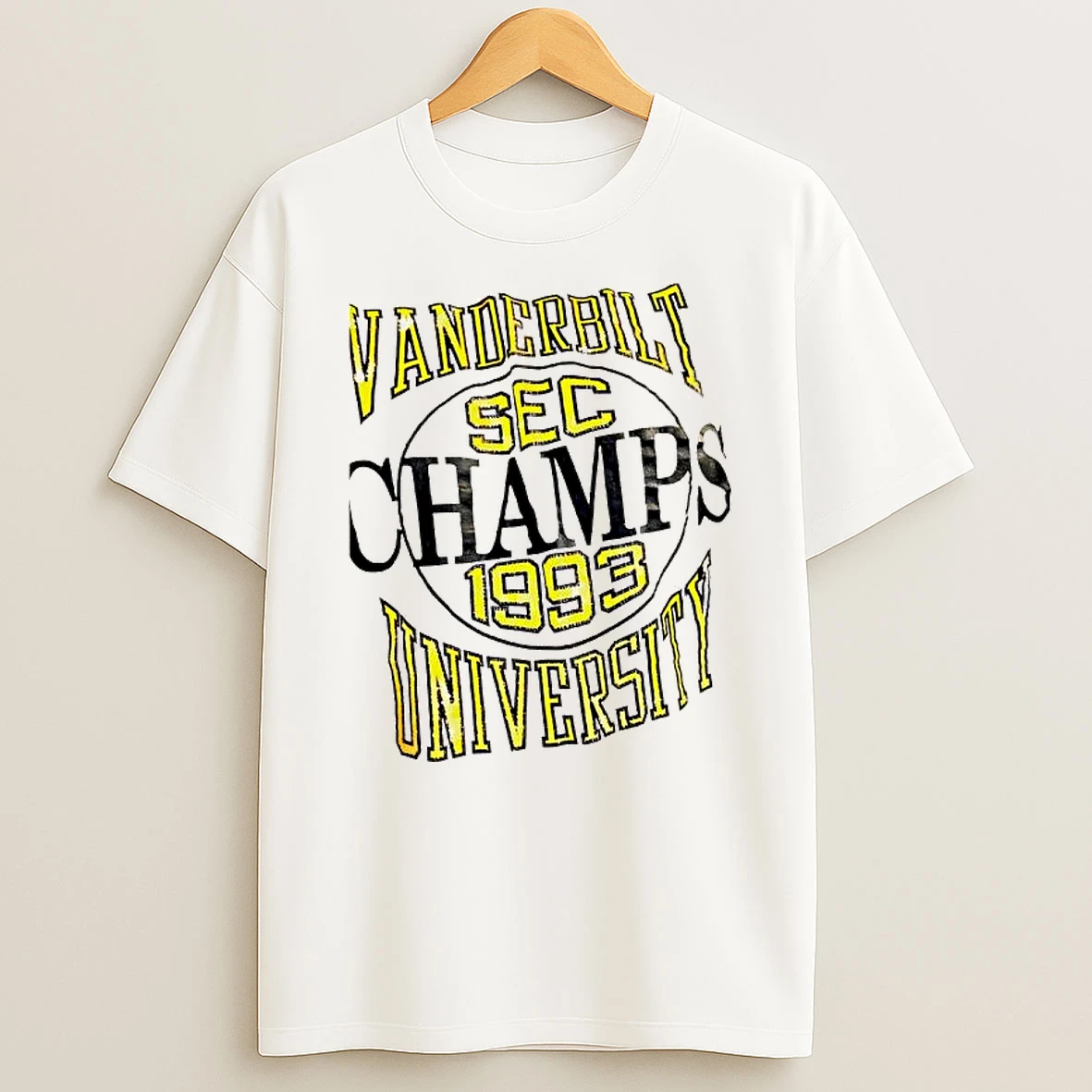 Vanderbilt University Sec Champs 1993 Graphic T Shirt