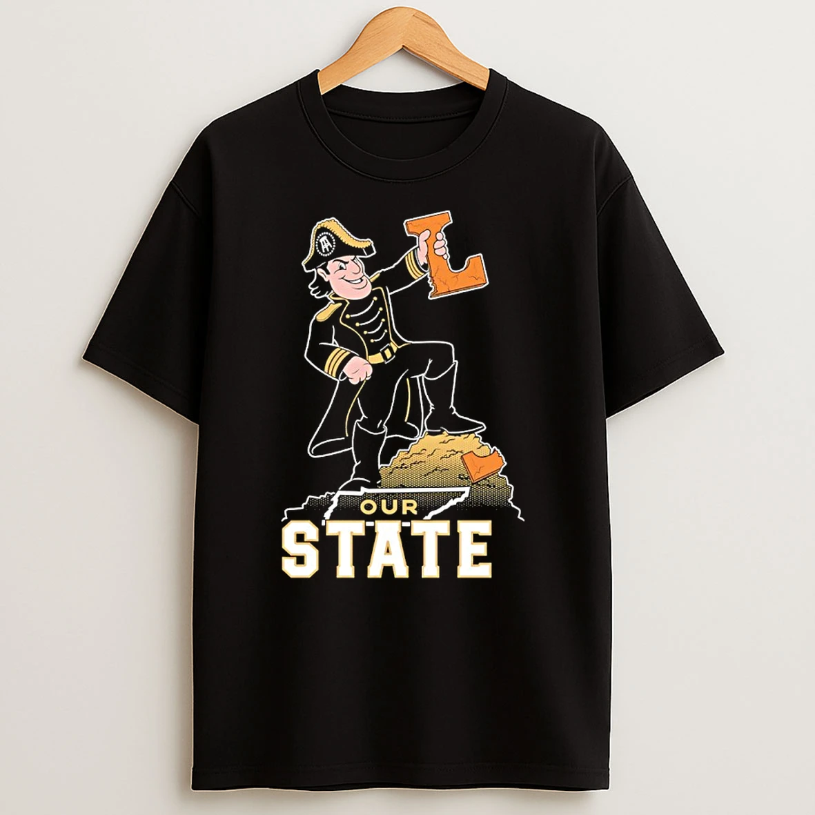 Vanderbilts Downing No 19 Tennessee 45 24 Our State Tn T Shirt