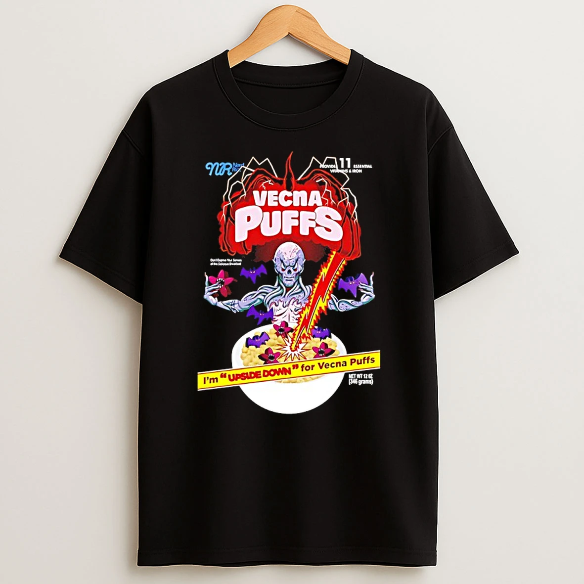 Vecna Puffs Im Upside Down For Vecna Puffs T Shirt