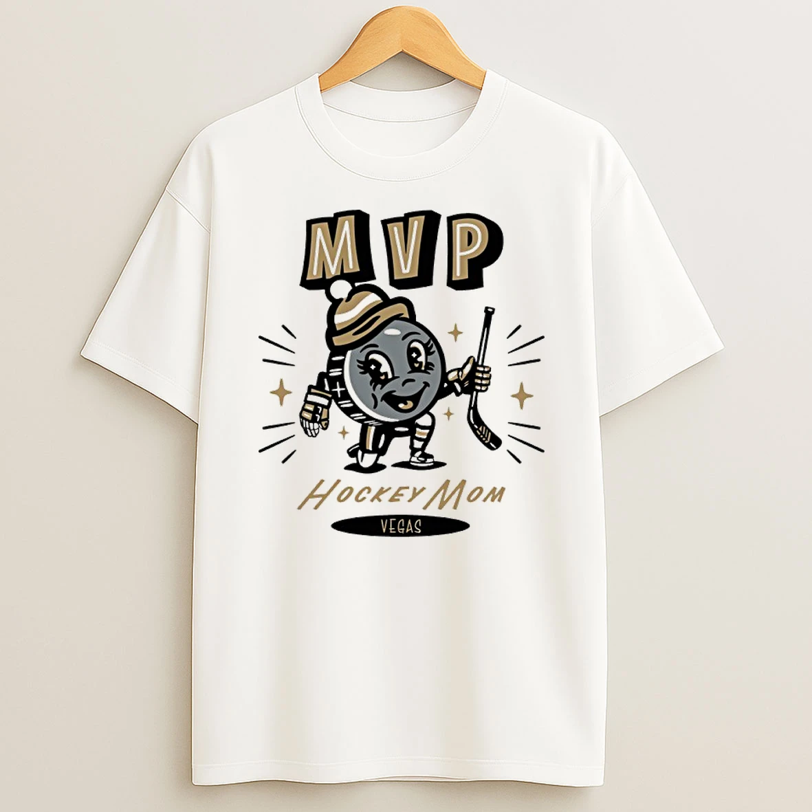 Vegas Golden Knights 2025 Mvp Hockey Mom T Shirt