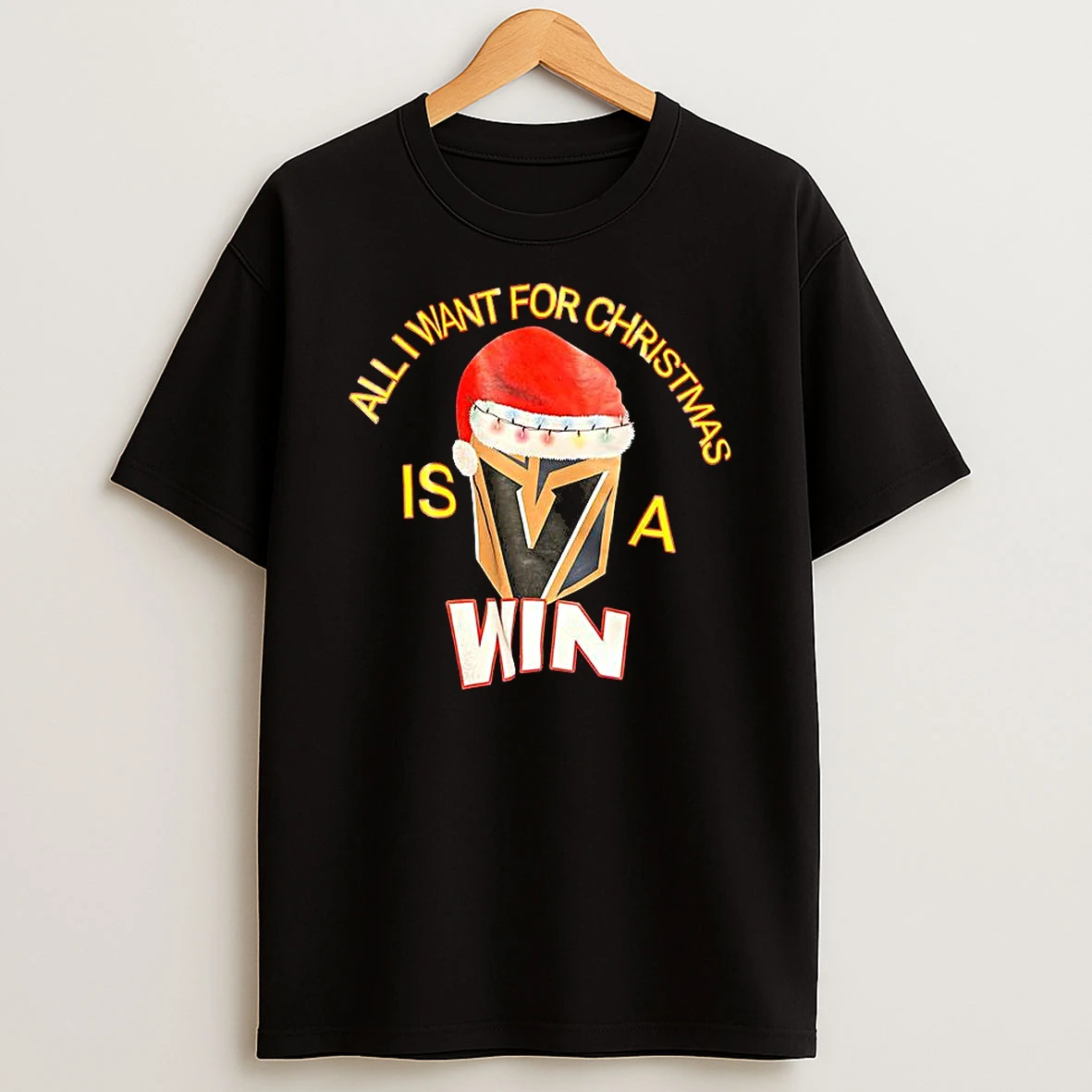 Vegas Golden Knights All I Want For Christmas Is A Win T Shirt