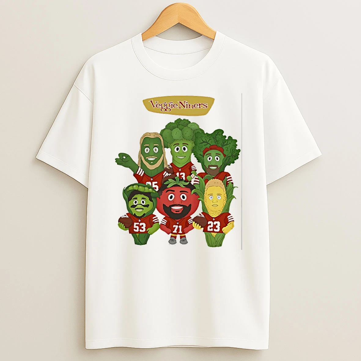 Veggie Niners San Francisco 49ers Circle T Shirt