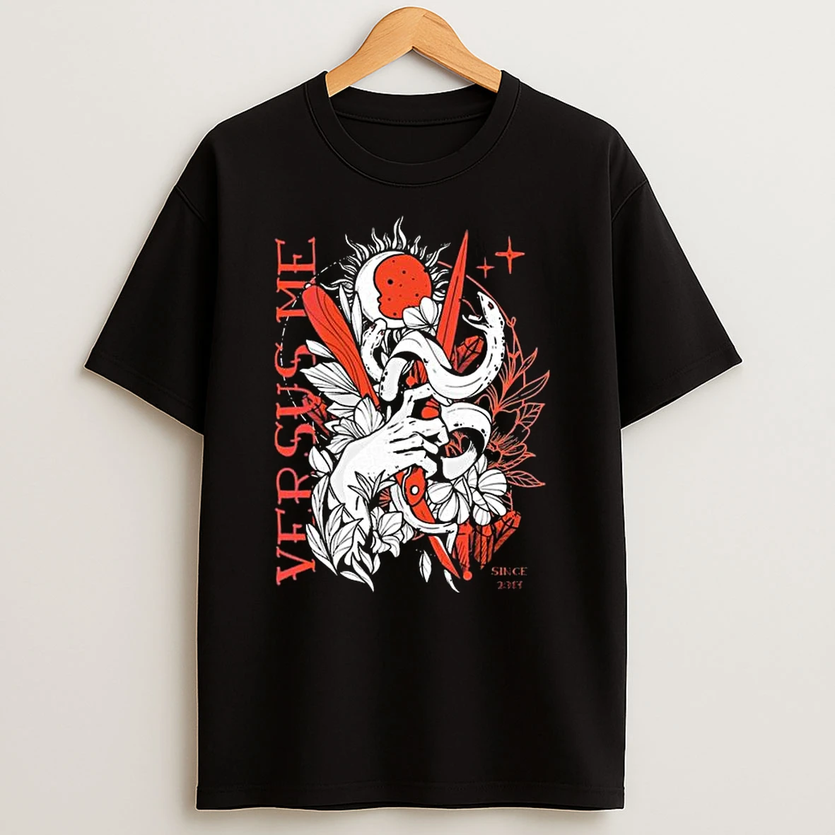 Versus Me Snake Dagger T Shirt
