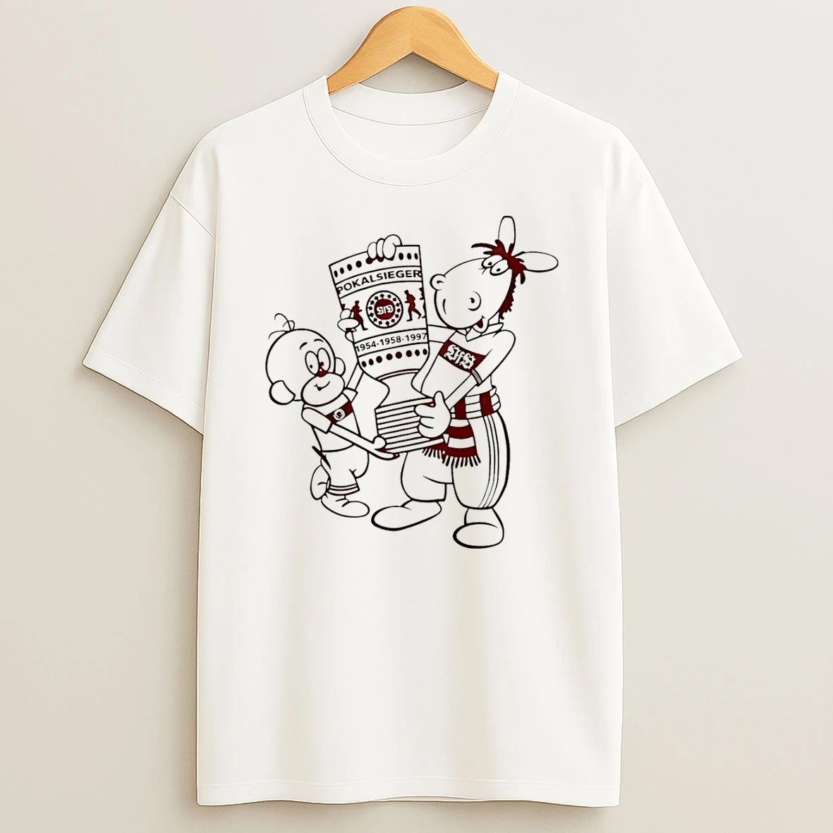 Vfb Pokal Final Affle Und Pferdle T Shirt