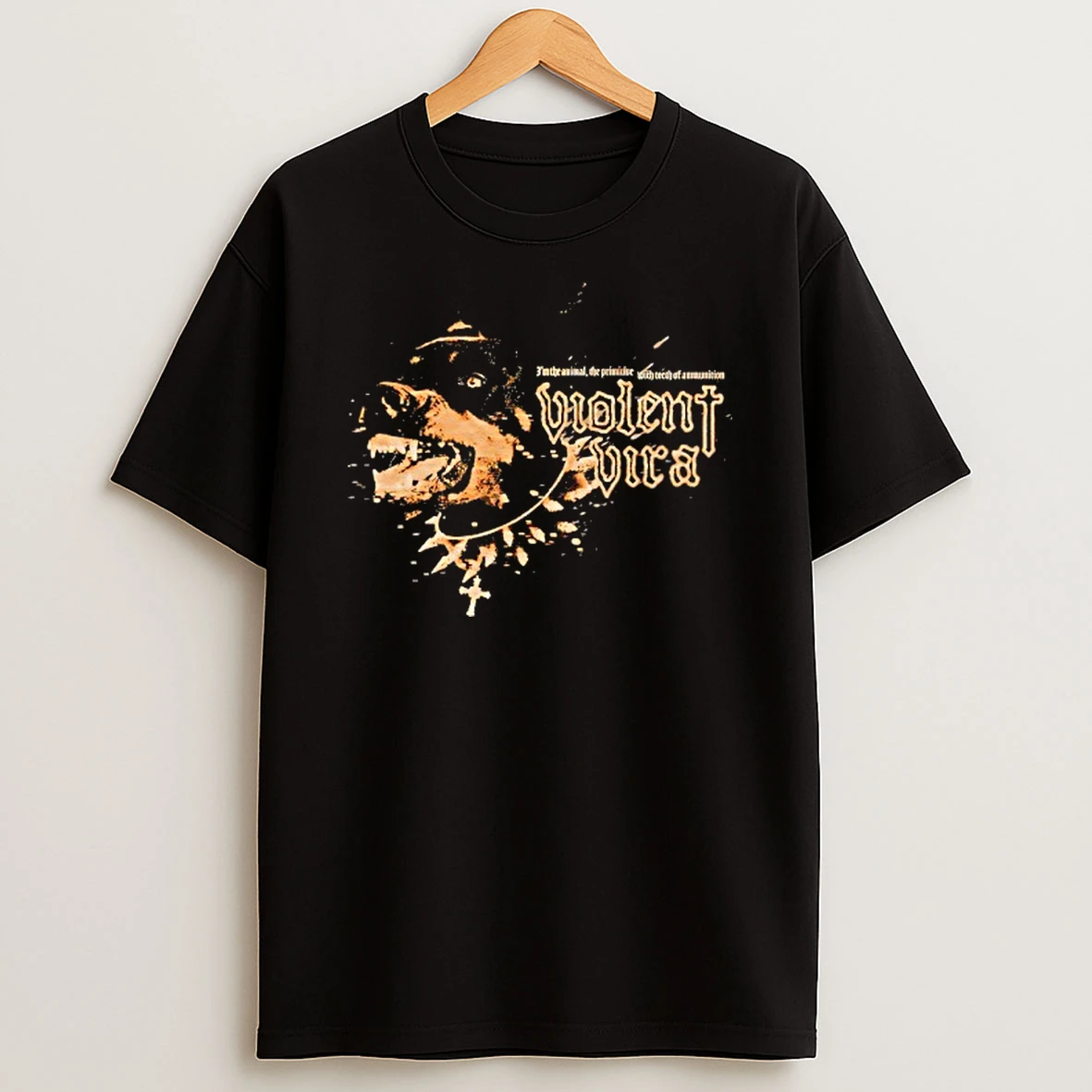 Violent Vira Dog T Shirt