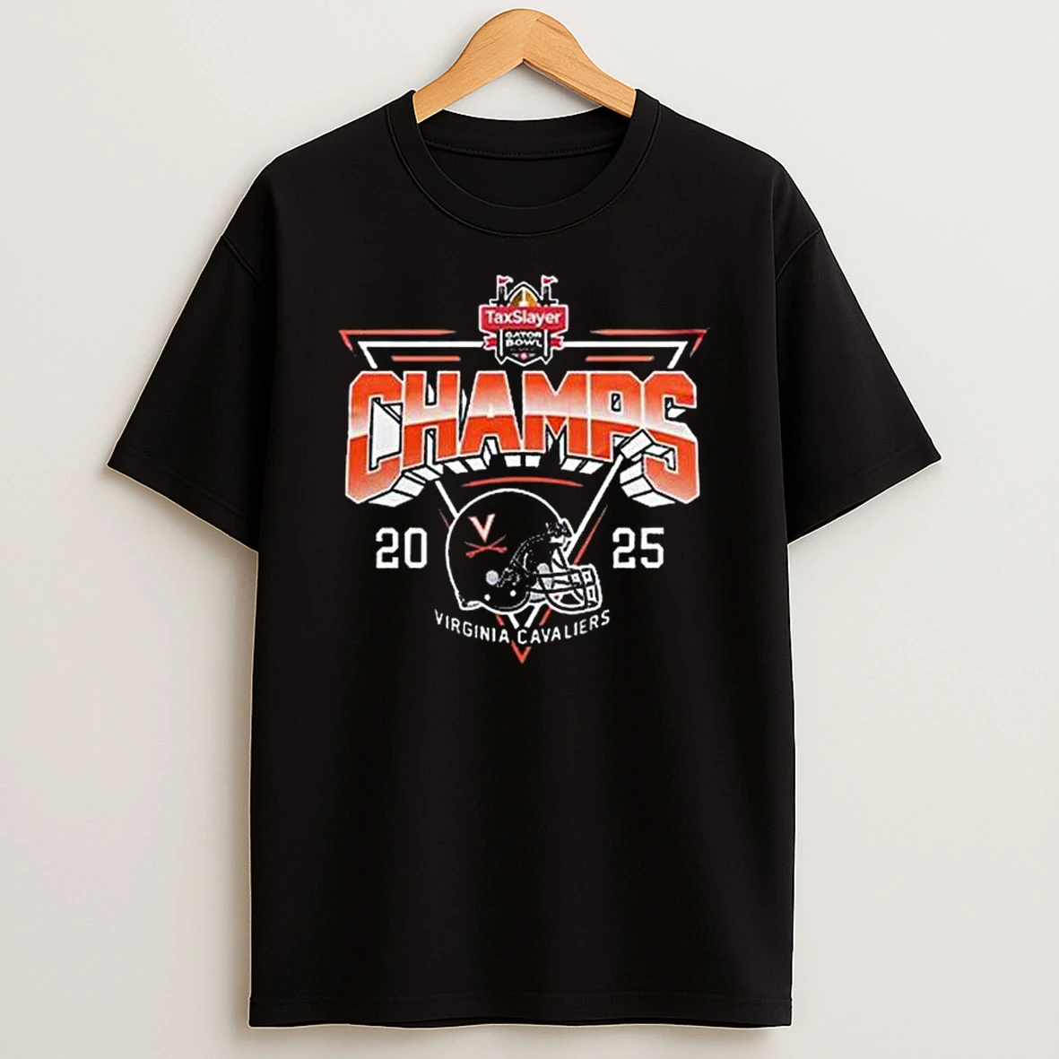 Virginia 2025 Taxslayer Gator Bowl Champions T Shirt