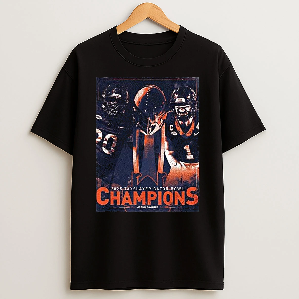 Virginia Cavaliers Football To The Champions 2025 Taxslayer Gator Bowl December T Shirt