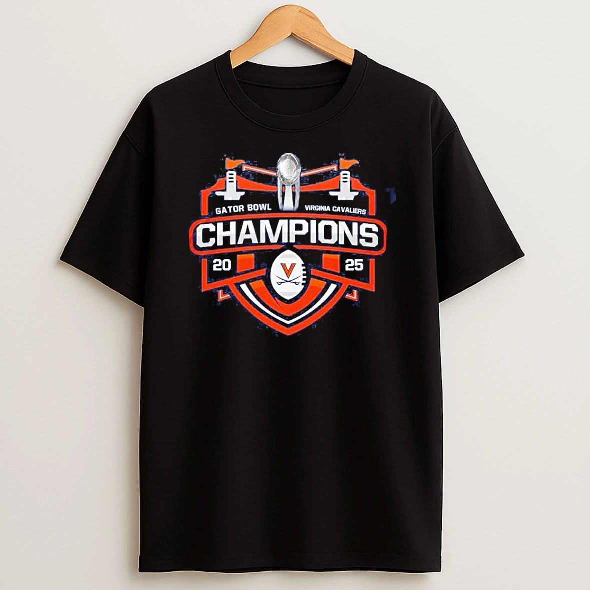 Virginia Cavaliers Gator Bowl Champions 2025 Classic T Shirt