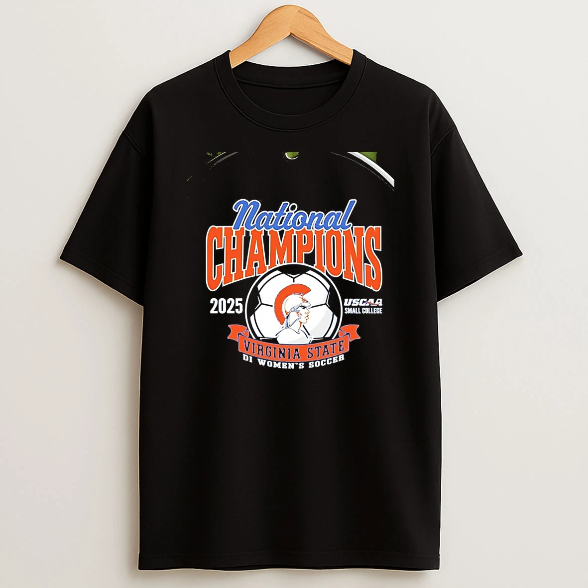Virginia State University Womens Soccer 2025 Uscaa National Champions Chriast T Shirt