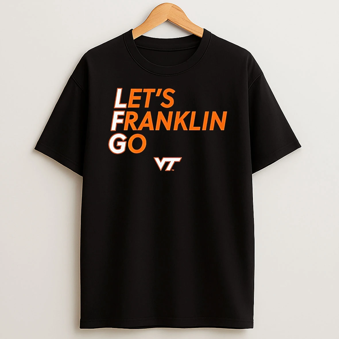 Virginia Tech Hokies Lets Franklin Go T Shirt