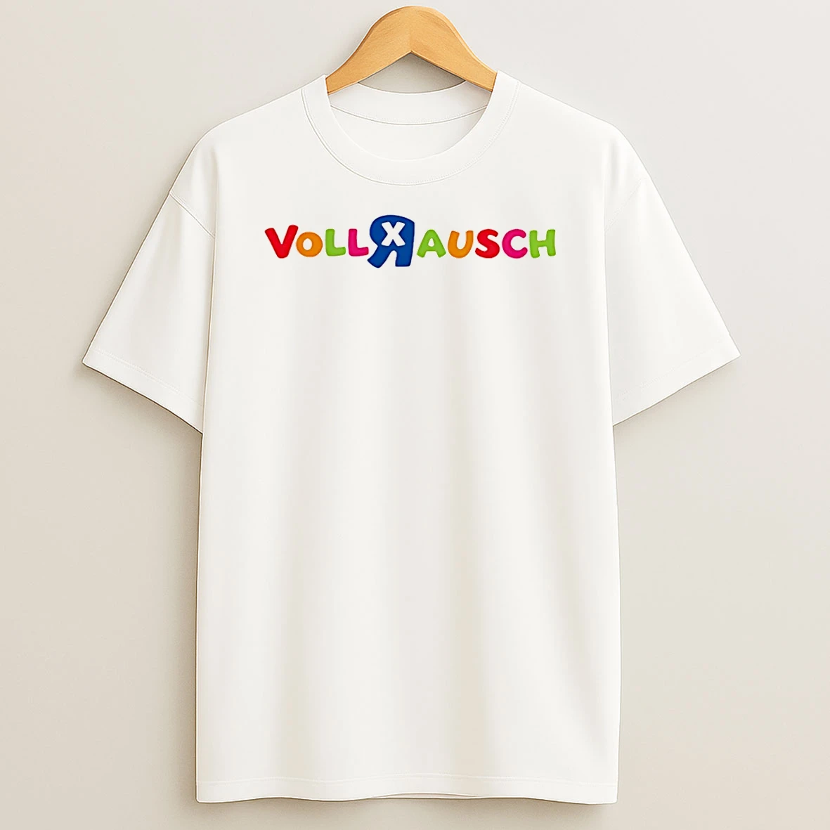 Vollrausch Text Cute T Shirt
